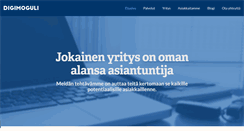 Desktop Screenshot of digimoguli.fi