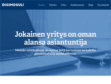 Tablet Screenshot of digimoguli.fi